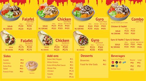 halal guys price